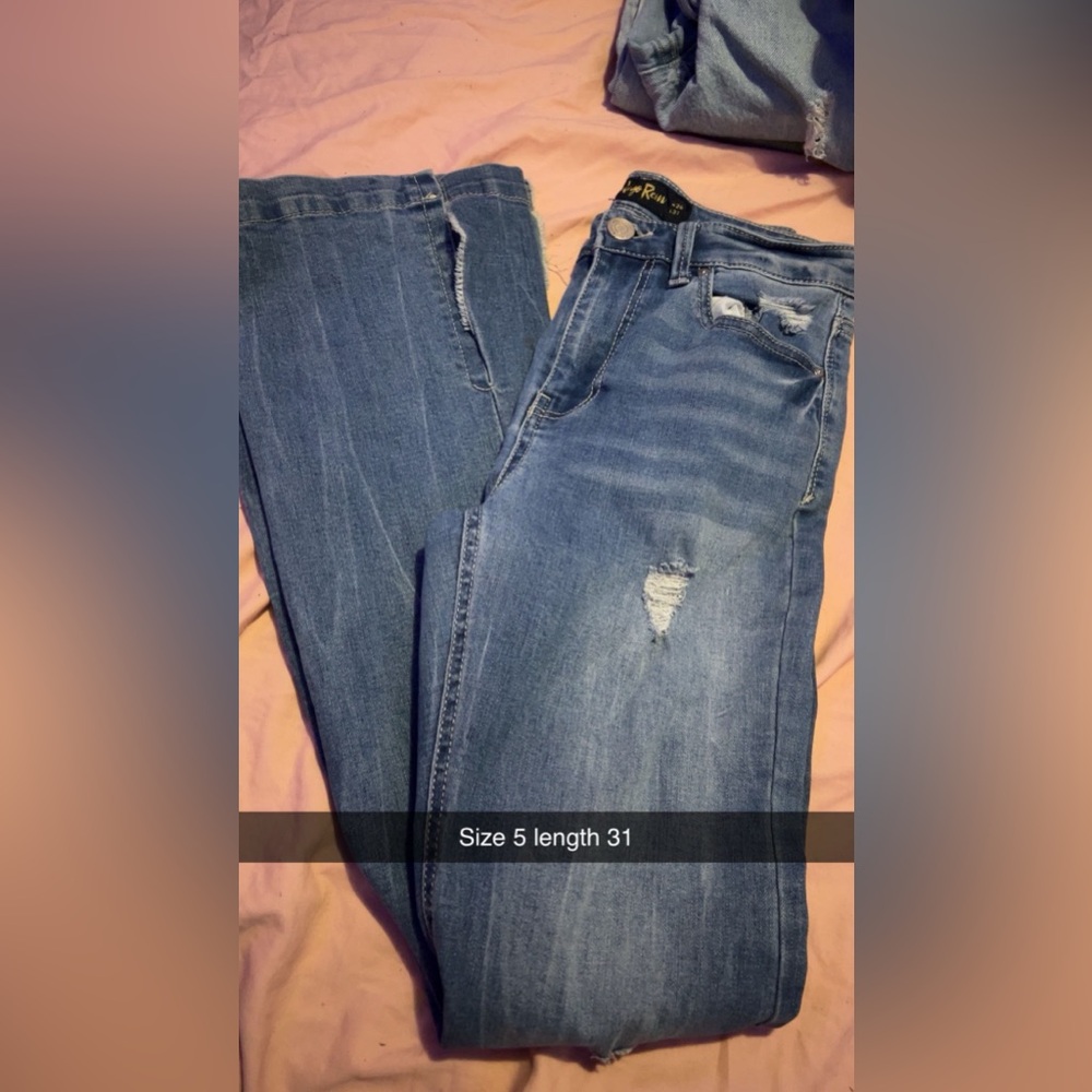 Boutique size 5 flared jeans